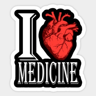 l love medicine Sticker